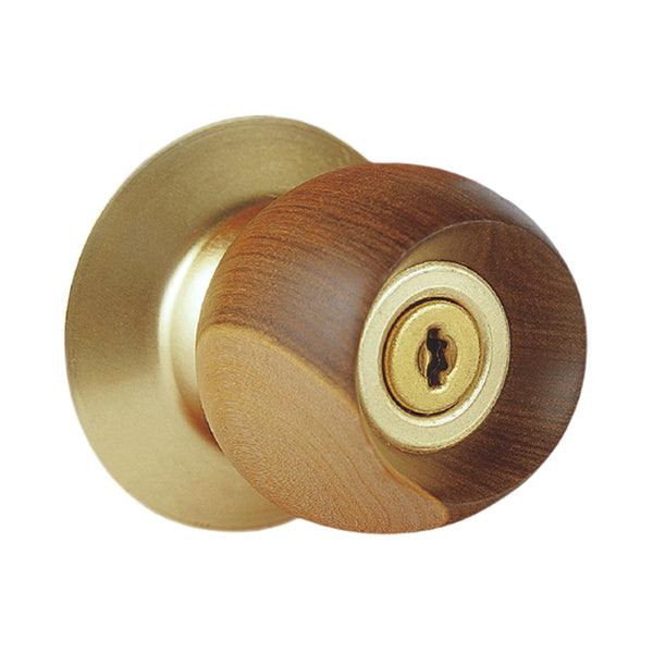 CERRADURA BOLA ALCO A50WS BELL WOOD GOLD
