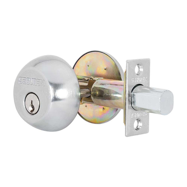 CERROJO B-360 CROMO MATE CILINDRO MARIPO