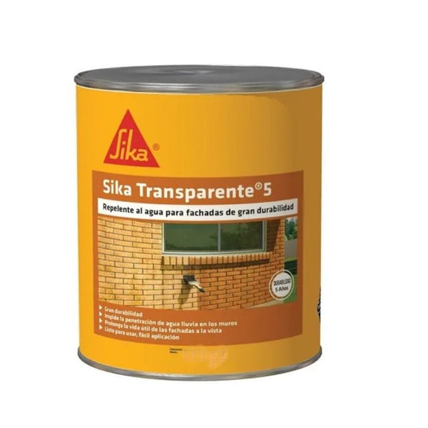 SIKA TRANSPARENTE 10 X 3.6 GAL.