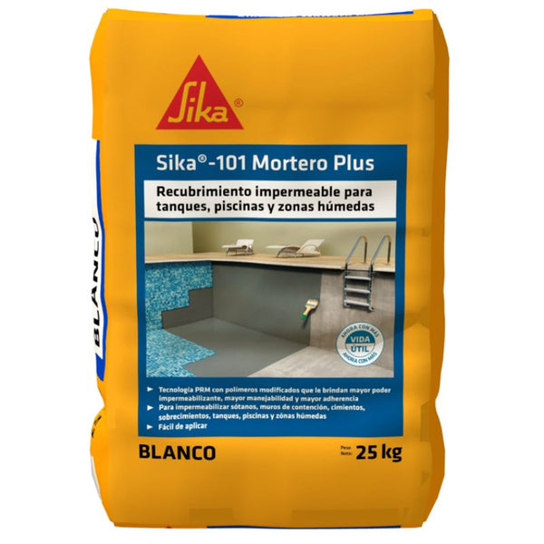 SIKA-101 MORTERO BLANCO DE 2,0 KG
