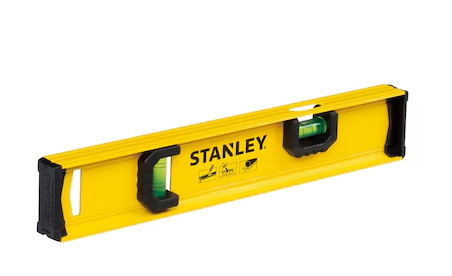 NIVEL ALUMINIO 12" STANLEY