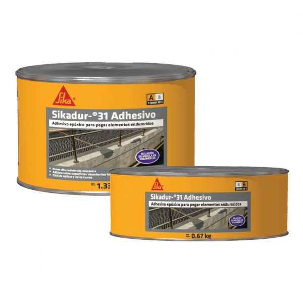 SIKADUR-31 ADHESIVO GRIS DE 2,0 KG